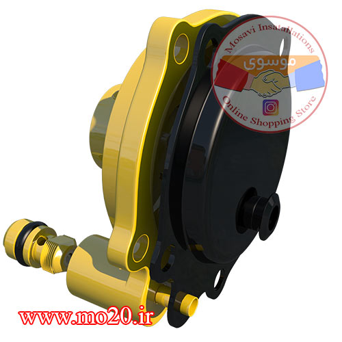 تخلیه-آب-از-شیر-احتراق-آهسته-به-لوله-دیافراگم